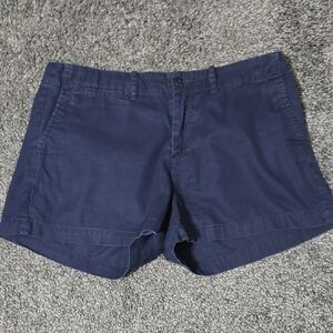 Ralph Lauren Navy Bermuda Cotton Shorts